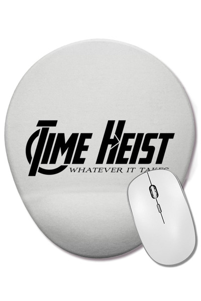 BASKI DÜNYASI Avengers Whatever It Takes Mouse Pad oval cu suport pentru încheietura mâinii