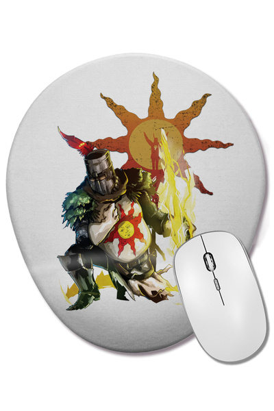 BASKI DÜNYASI Sunlight Spear Dark Souls Mouse Pad oval cu suport pentru înche...
