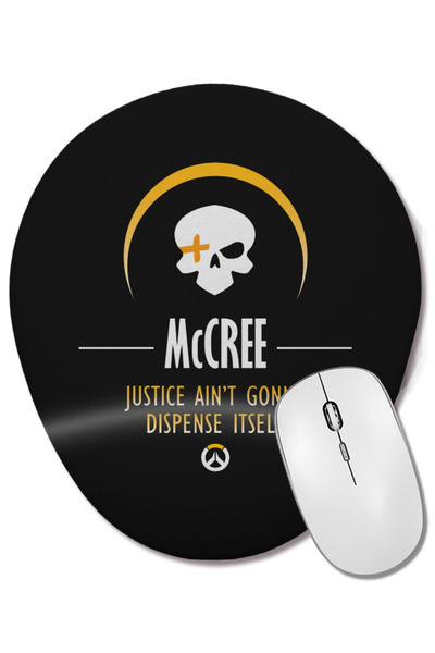 BASKI DÜNYASI McCree Justice nu va distribui acea lucrare Overwatch Mouse Pad...