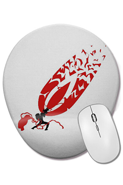 BASKI DÜNYASI Mouse Pad oval One Punch Man Genos Blast cu suport pentru înche...