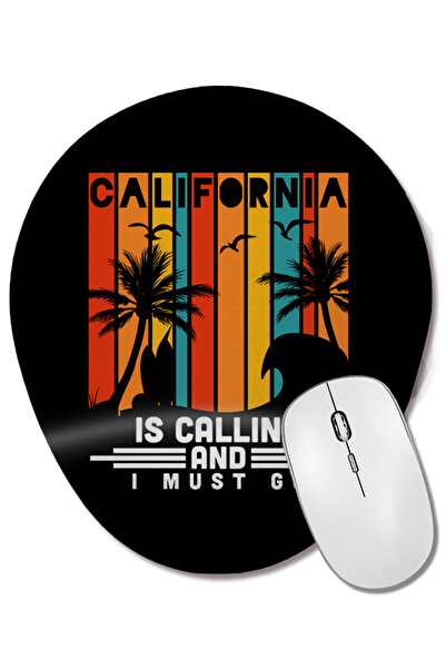 BASKI DÜNYASI California este care mă apelează și trebuie să merg, mouse pad ...