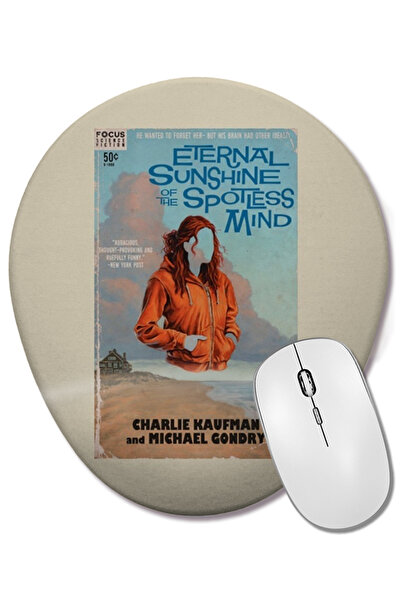 BASKI DÜNYASI Eternal Sunshine of the Spotless Mind 03 Oval Mouse Pad with Wrist Support