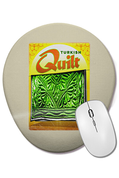 BASKI DÜNYASI Jorgan Ovalna podloga za miša sa podrškom za zglob