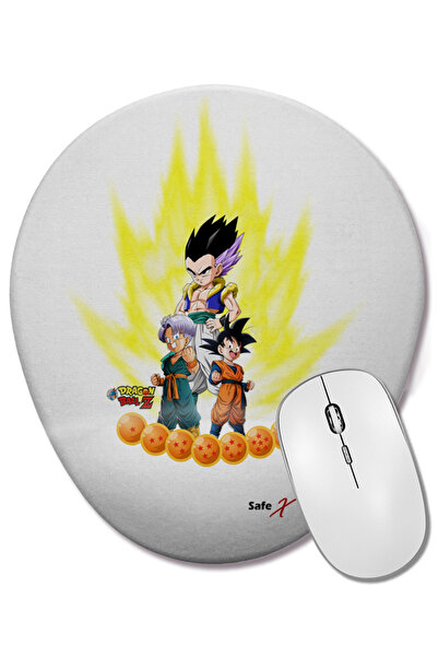 BASKI DÜNYASI Mouse Pad oval Dragon Ball cu suport pentru încheietura mâinii