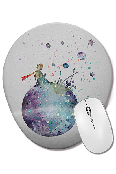 BASKI DÜNYASI Le Petit Prince Little Prince 03 Mouse Pad oval cu suport pentr...