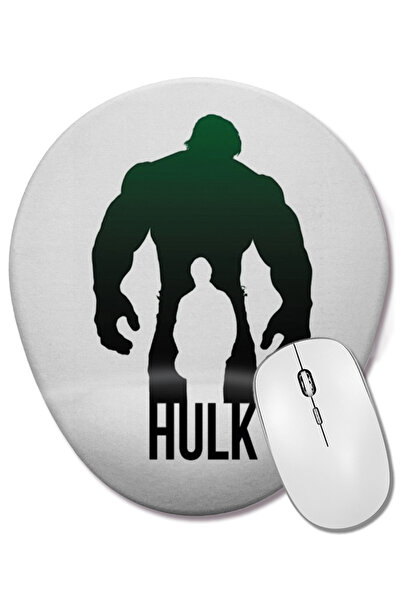 BASKI DÜNYASI Mouse Pad oval Hulk Maromba cu suport pentru încheietura mâinii