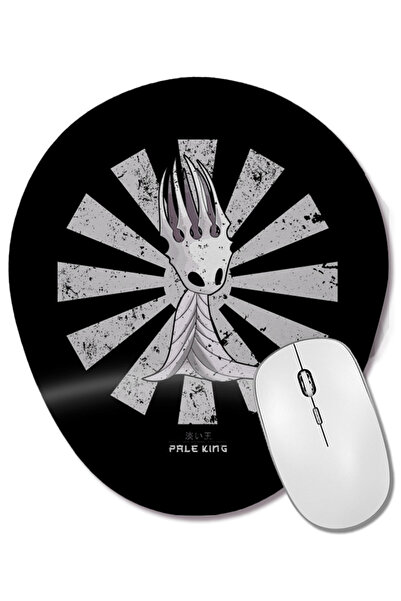 BASKI DÜNYASI Pale King Retro Japanese Hollow Knight Mouse Pad oval cu suport...