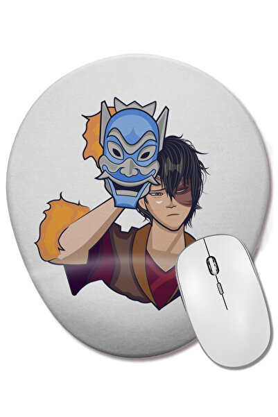 BASKI DÜNYASI Mouse Pad oval cu suport pentru încheietura mâinii Avatar The L...