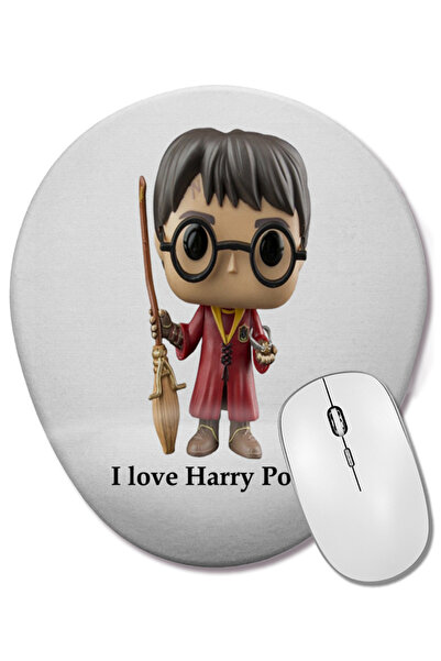 BASKI DÜNYASI Λατρεύω τον σκύλο μου Οβάλ ποντίκι με μαξιλαράκι στηρίγματος κα...