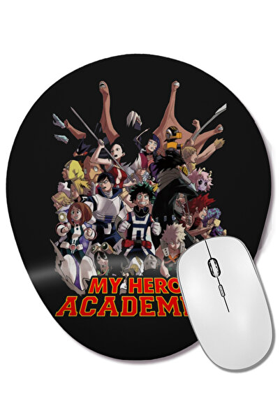 BASKI DÜNYASI My Hero Academia All Squad Mouse Pad oval cu suport pentru înch...