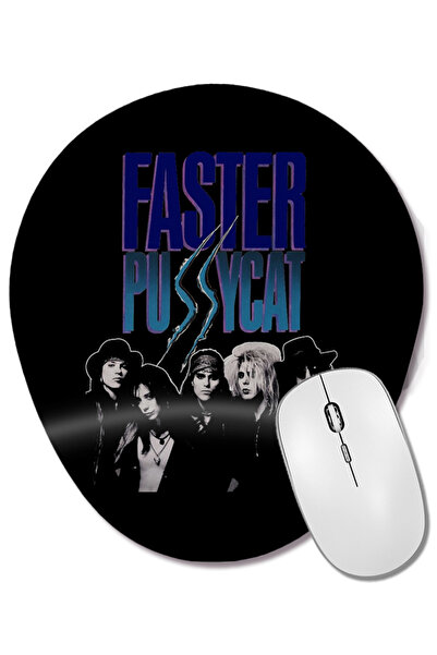 BASKI DÜNYASI Οβάλ ποντίκι με υποστήριξη καρπού Faster Pussycat