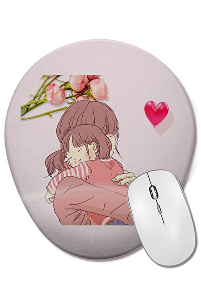 BASKI DÜNYASI Δώρο για την Ημέρα της Μητέρας 0009 Οβάλ ποντίκι με υποστήριξη ...