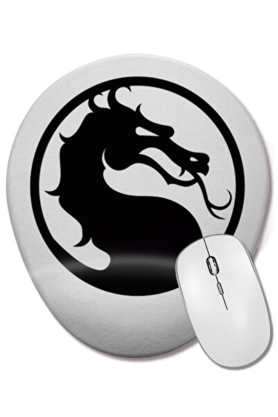 BASKI DÜNYASI Οβάλ ποντίκι ποντικοπολεμικής τεχνολογίας Mortal Combat με στήρ...