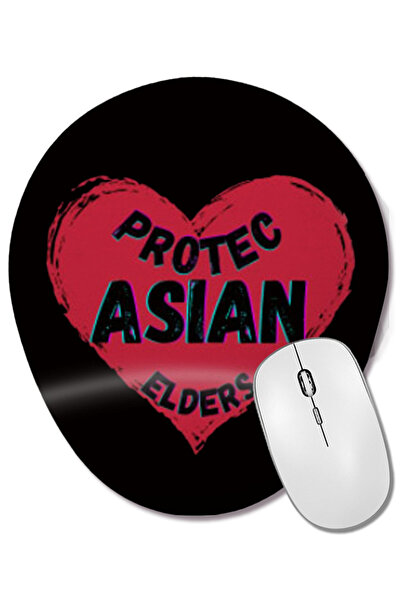 BASKI DÜNYASI Protect Aapi Asian Elders Mouse Pad oval cu suport pentru înche...