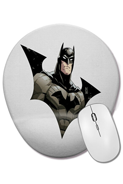 BASKI DÜNYASI Οβάλ επιφάνεια ποντικιού Batman με στήριγμα καρπού