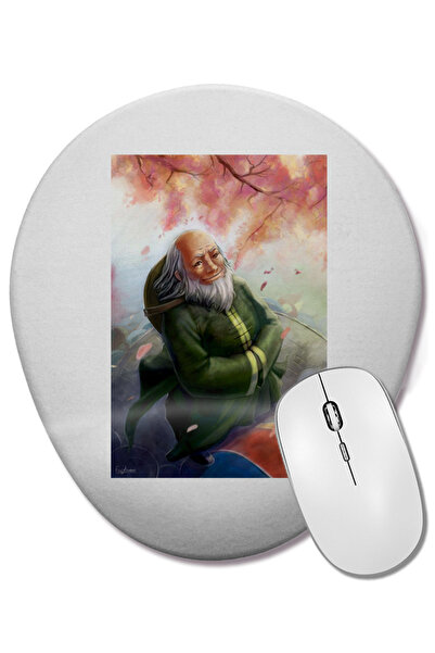 BASKI DÜNYASI Avatar pentru iroh 07 Mouse Pad oval cu suport pentru încheietu...