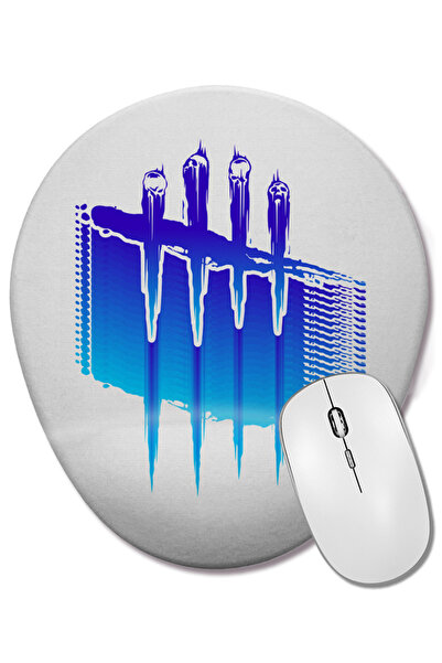 BASKI DÜNYASI Mouse Pad oval cu logo Dead By Daylight cu suport pentru închei...