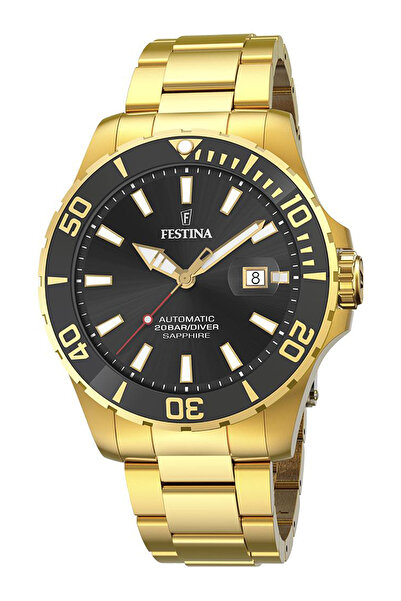 FESTİNA Mens Watch F20533/2, Automatic, 44mm, 20ATM