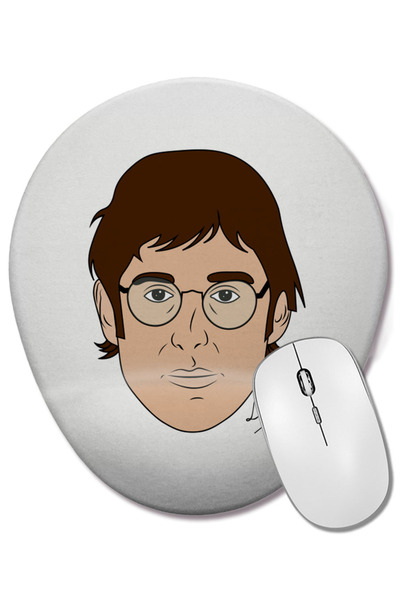 BASKI DÜNYASI Луис Тероу Обичам Луис Тероу Билек Поддържана овална подложка з...