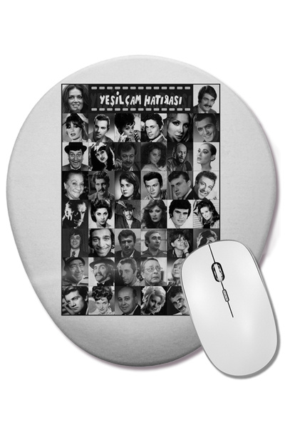 BASKI DÜNYASI Suvenir Greencam Greencam Unforgettable Mouse Pad oval cu supor...