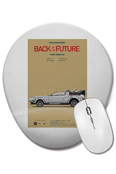 BASKI DÜNYASI Οβάλ ποντίκι με υποστήριξη καρπού Back To The Future