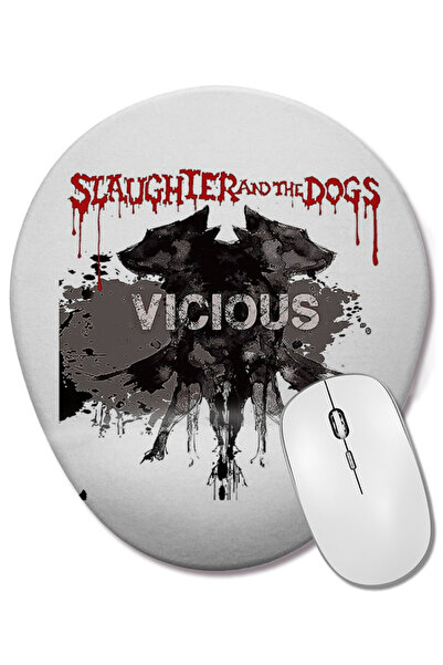 BASKI DÜNYASI Σφάγιο και οι σκύλοι - Οβάλ ποντίκι με υποστήριξη καρπού