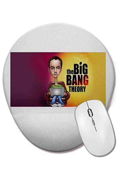 BASKI DÜNYASI Mouse Pad oval The Big Bang Theory cu suport pentru încheietura...