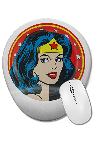 BASKI DÜNYASI Γουόντερ Γούμαν Μπάτμαν Σούπερμαν Οβάλ Μάους Παντ με Στήριγμα Κ...