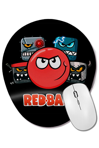 BASKI DÜNYASI Red Ball 4 The Crew Tazza Mouse Pad oval cu suport pentru înche...