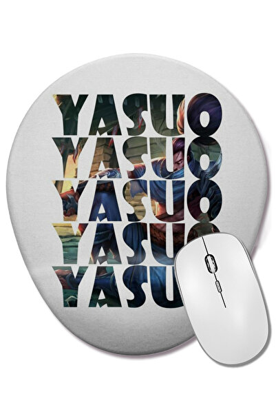 BASKI DÜNYASI Οβάλ ποντίκι με υποστήριξη καρπού Yasuo
