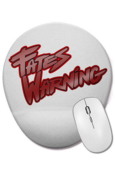 BASKI DÜNYASI Fates Warning Savatage Queensryche Evergrey Shadow Gallery Mouse Pad oval cu suport pentru încheietura mâinii