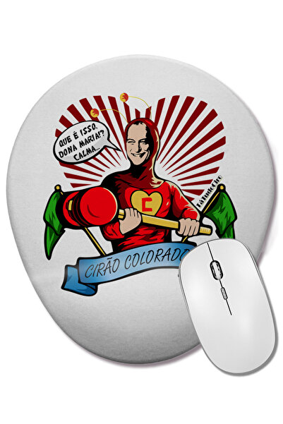 BASKI DÜNYASI Cirao Colorado Que e İsso Dono Mouse Pad oval cu suport pentru ...