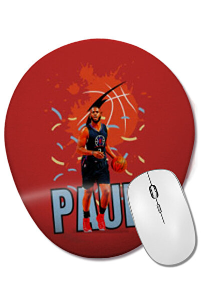 BASKI DÜNYASI Chris Paul Vintage Art - Cadou legendă de baschet Mouse Pad ova...