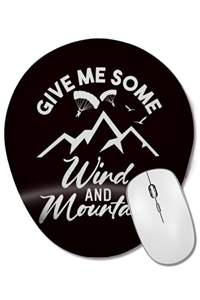 BASKI DÜNYASI Wind Mountains Paragliding Skydiving Parachuting Flying Mouse P...