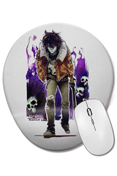 BASKI DÜNYASI Mouse Pad oval King cu suport pentru încheietura mâinii