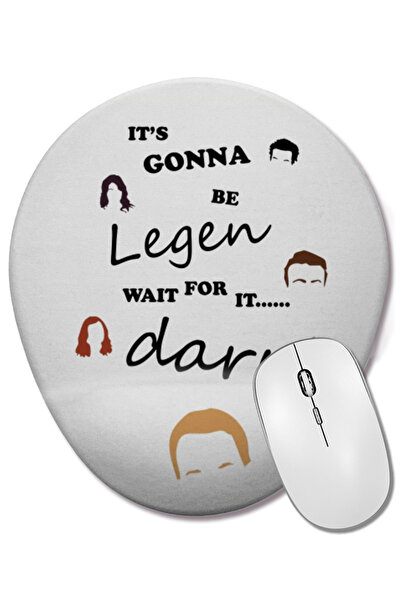 BASKI DÜNYASI Cum am cunoscut-vă mama Tampă de mouse ovală cu suport pentru î...