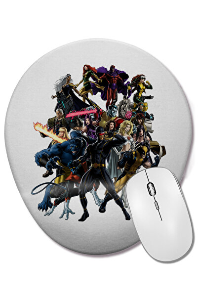 BASKI DÜNYASI Οβάλ ποντίκι με υποστήριξη καρπού Xmen