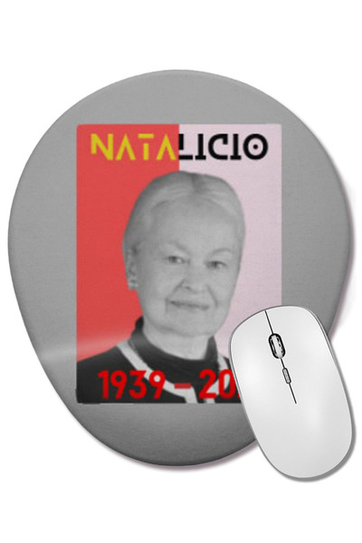 BASKI DÜNYASI Οβάλ ποντίκι με υποστήριξη καρπού Diana Natalicio RIP