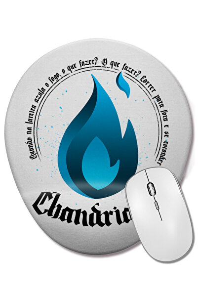 BASKI DÜNYASI Chandriano Bc Nome do Vento FanArt Mouse Pad oval cu suport pen...