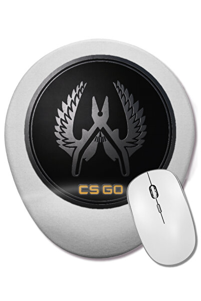BASKI DÜNYASI Απολαύστε το Counter-Strike Oval Mouse Pad με στήριγμα καρπού