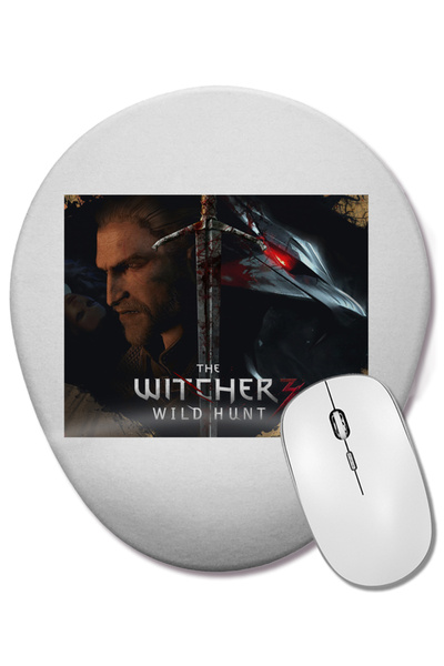 BASKI DÜNYASI The Witcher 09 Οβάλ ποντίκι με υποστήριξη καρπού