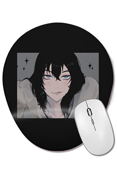 BASKI DÜNYASI Howl's Moving Castle 03 Mouse Pad oval cu suport pentru încheie...