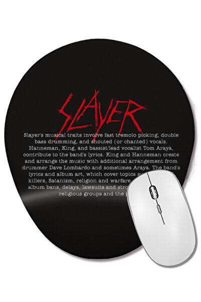 BASKI DÜNYASI Mouse Pad oval Slayer Soldier 01 cu suport pentru încheietura mâinii