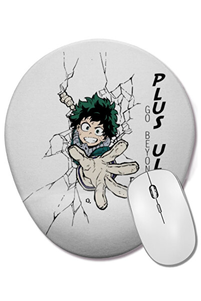 BASKI DÜNYASI Deku Go Beyond Plus Mouse Pad oval cu suport pentru încheietura...