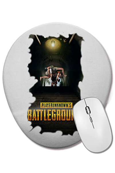 BASKI DÜNYASI Mouse Pad oval cu suport pentru încheietura mâinii din seria Pu...