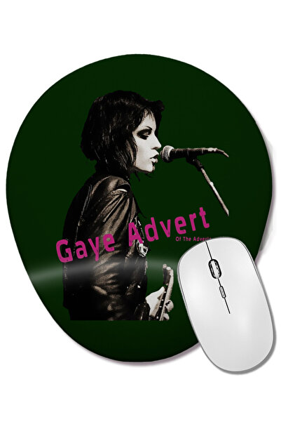 BASKI DÜNYASI Mouse Pad oval Gaye Advert cu suport pentru încheietura mâinii