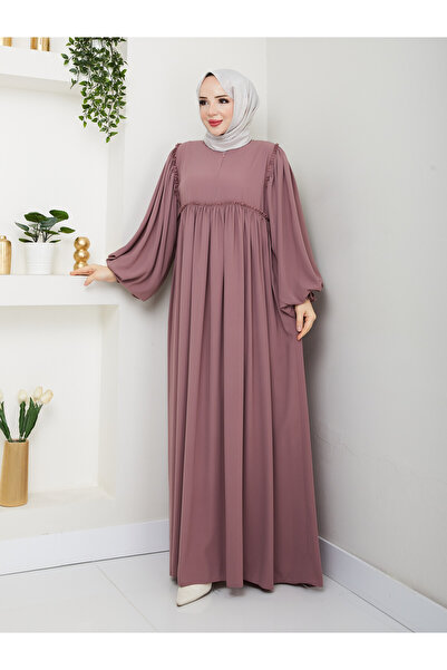 Rüyam Moda Elbise Balon Kol