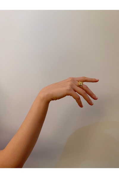 FİLİA Özel altın kaplama yüzğk