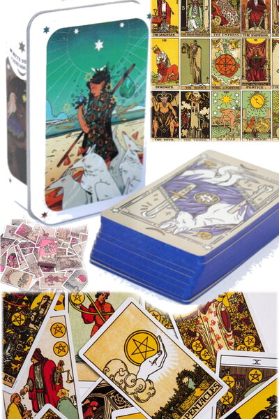 Munico White Numen Masa Oyunu Kehanet Tahmini Çok Oyunculu Oyun Tarot Destele...