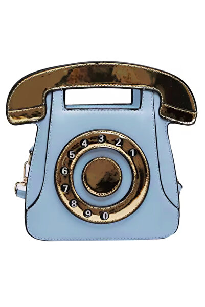 Modalula Retro Telefon Şeklinde Çanta